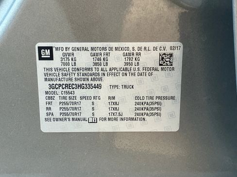Used 2017 Chevrolet Silverado 1500 LT w/ All Star Edition RWD image 13