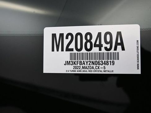 Certified 2022 MAZDA CX-5 AWD 2.5 Turbo image 28