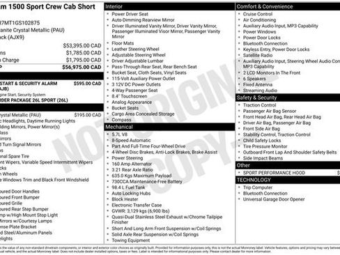 Used 2016 RAM 1500 Sport image 30