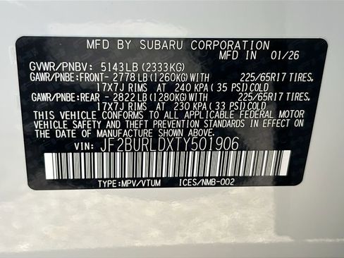 New 2026 Subaru Outback Wilderness image 30