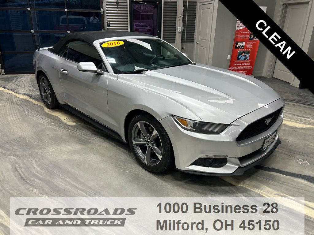 Used 2016 Ford Mustang Convertible w/ Equipment Group 051A RWD image 1