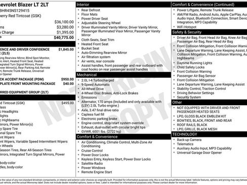 Used 2022 Chevrolet Blazer LT image 46