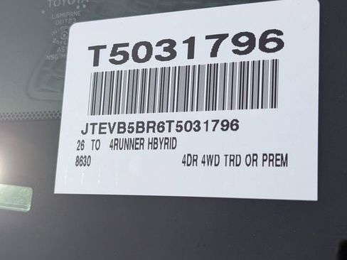 New 2026 Toyota 4Runner TRD Off-Road Premium image 22