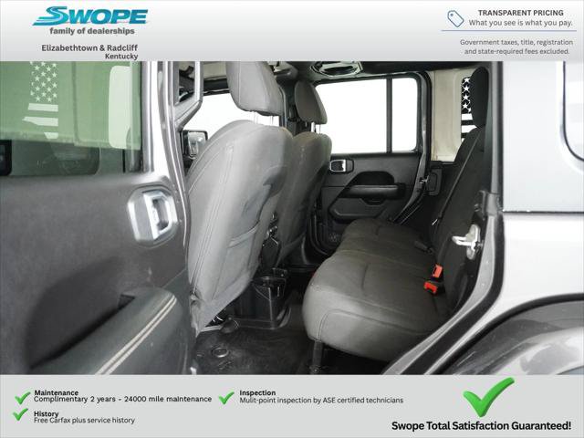 Certified 2020 Jeep Wrangler Unlimited Sahara AWD/4WD image 12