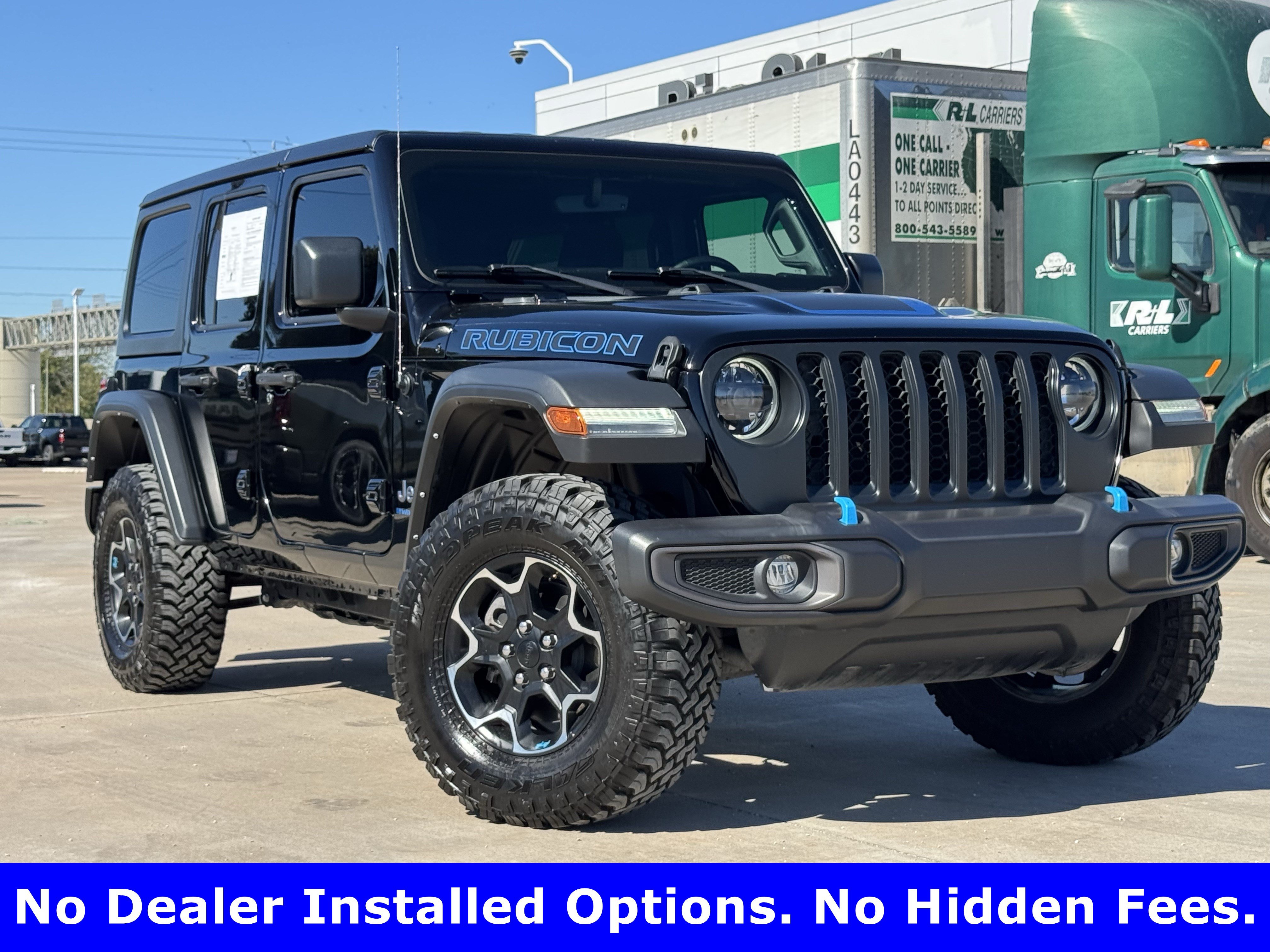 Used 2023 Jeep Wrangler Unlimited Rubicon 4xe w/ Cold Weather Group AWD/4WD image 2