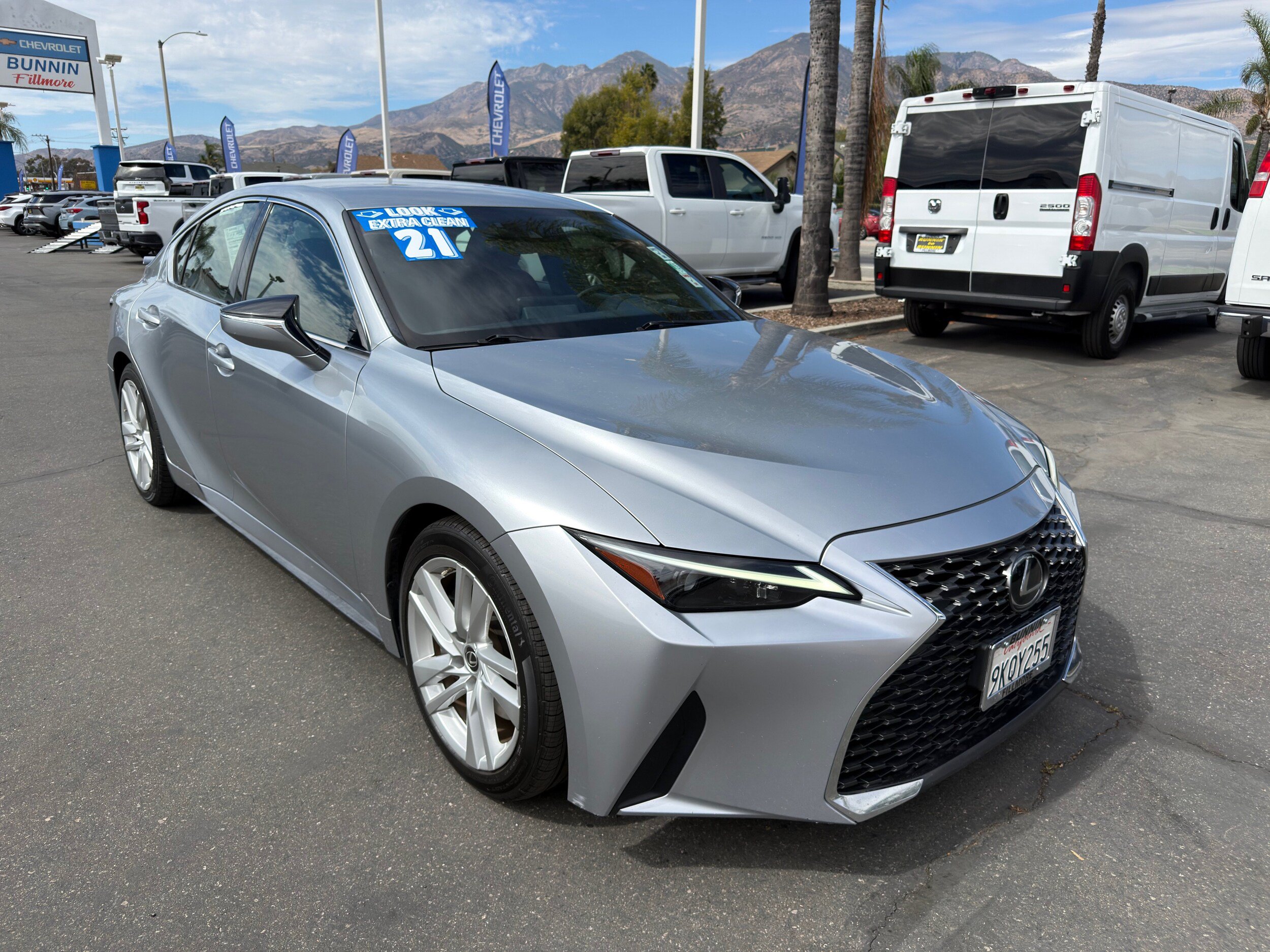 Used 2021 Lexus IS 300 w/ Accessory Package RWD image 2