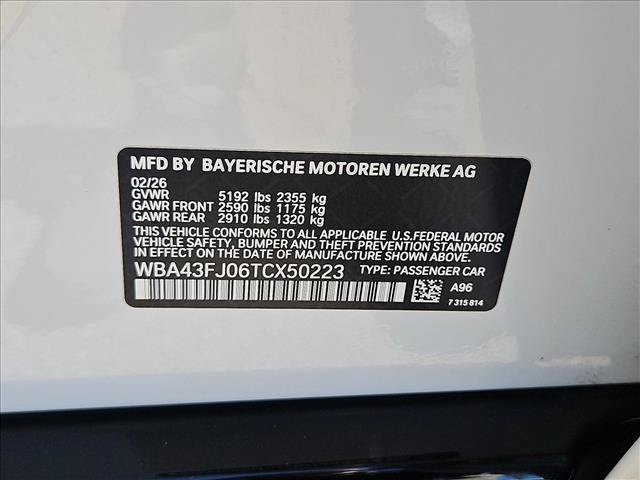 Used 2026 BMW 530i w/ M Sport Package RWD image 25