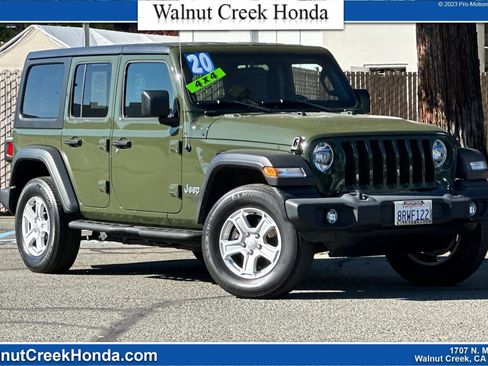 Used 2020 Jeep Wrangler Unlimited Sport S image 1