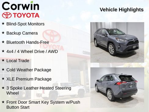 Used 2019 Toyota RAV4 XLE Premium w/ Advanced Technology Package AWD/4WD image 11