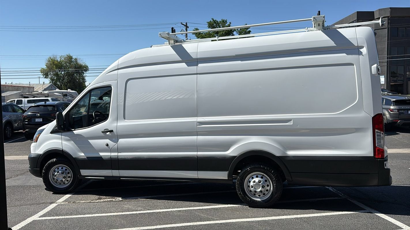 Used 2023 Ford Transit 350 148 High Roof Extended AWD w/ Fleet Safety Package image 6