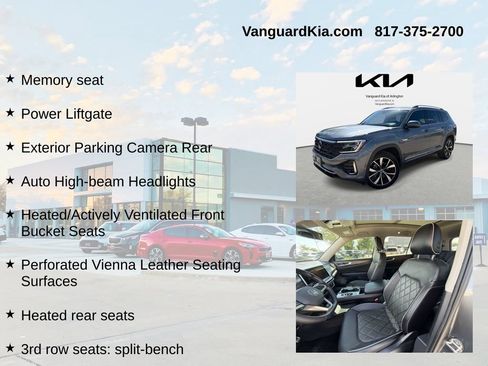 Used 2024 Volkswagen Atlas SEL Premium R-Line AWD/4WD image 12