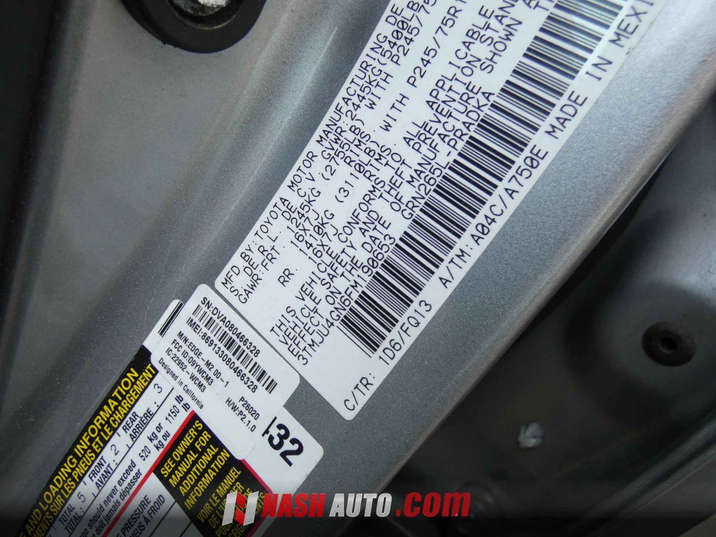 Used 2015 Toyota Tacoma PreRunner w/ SR5 Package RWD image 57