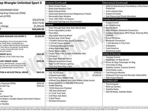 Used 2021 Jeep Wrangler Unlimited Sport AWD/4WD image 7