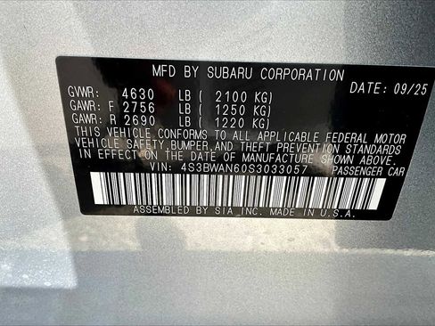 New 2025 Subaru Legacy Limited image 18