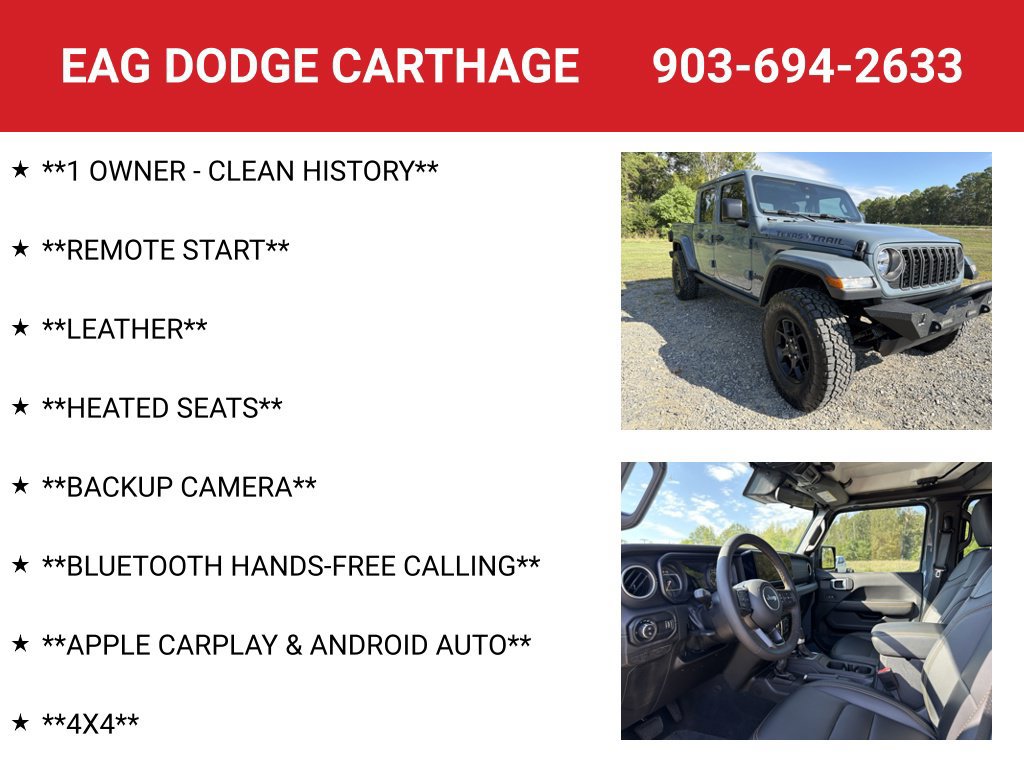 Used 2024 Jeep Gladiator Sport AWD/4WD image 4