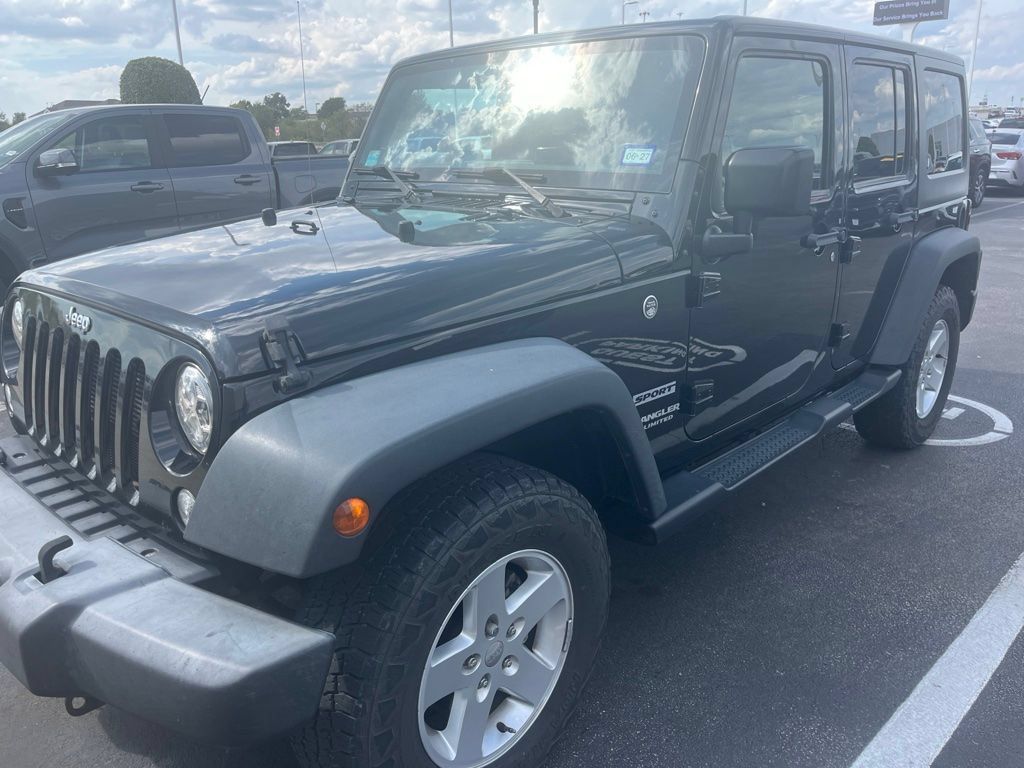 Used 2017 Jeep Wrangler Unlimited Sport w/ Quick Order Package 24S AWD/4WD image 6