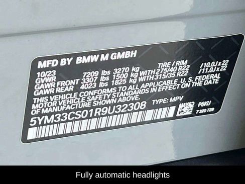 Used 2024 BMW XM Label Red w/ M Driver's Package AWD/4WD image 14