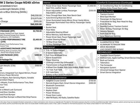 Used 2022 BMW M240i xDrive Coupe w/ Premium Package image 15