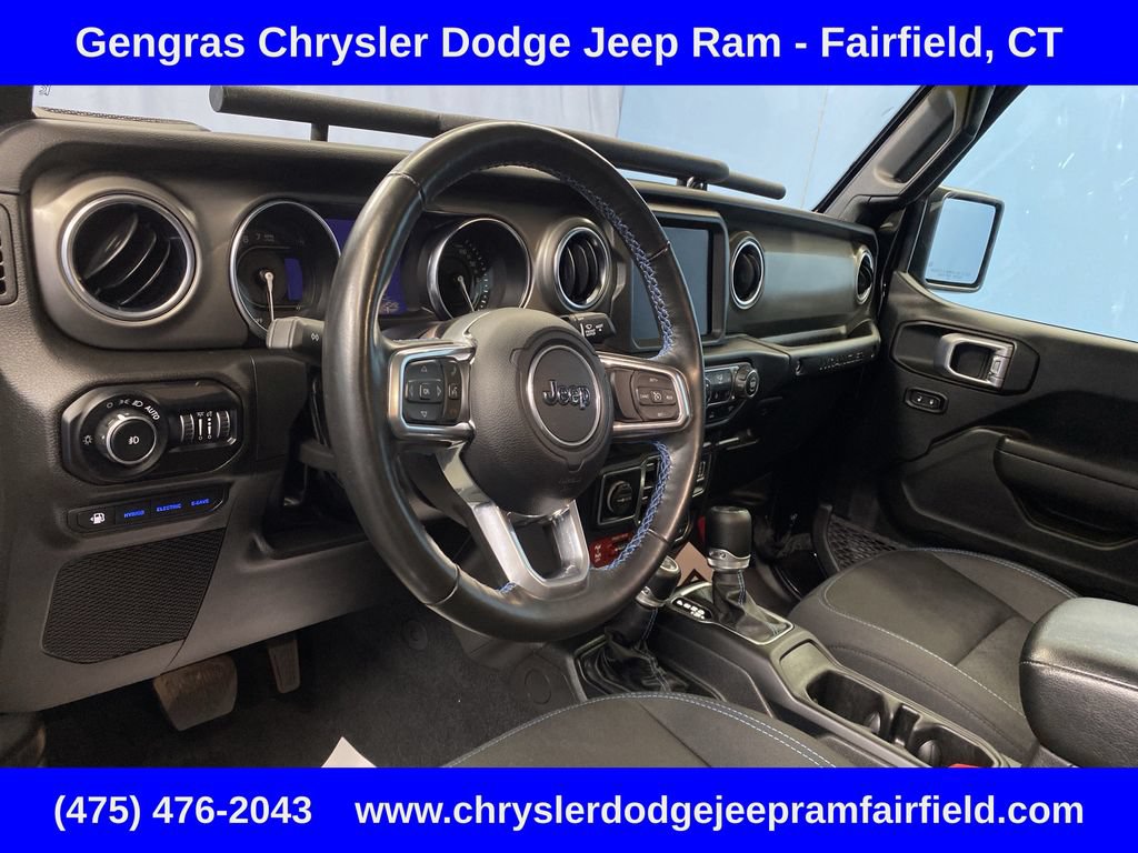 Certified 2022 Jeep Wrangler Unlimited Rubicon 4xe w/ Cold Weather Group AWD/4WD image 10