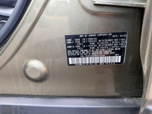 Used 2022 Subaru Outback Wilderness AWD/4WD image 41
