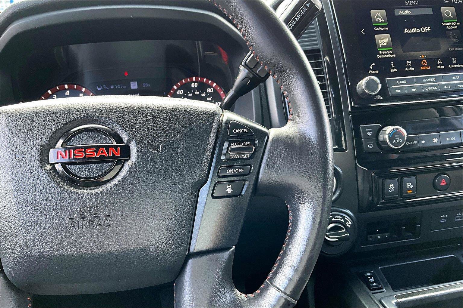 Used 2021 Nissan Titan PRO-4X w/ Pro-4x Convenience Package AWD/4WD image 14