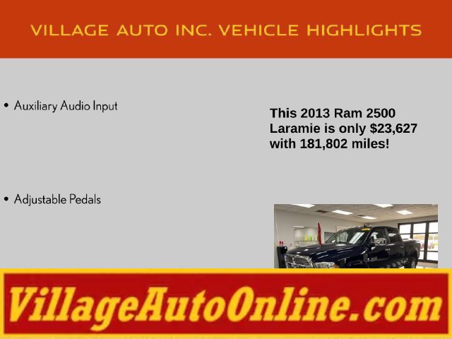 Used 2013 RAM 2500 Laramie w/ Convenience Group AWD/4WD image 24