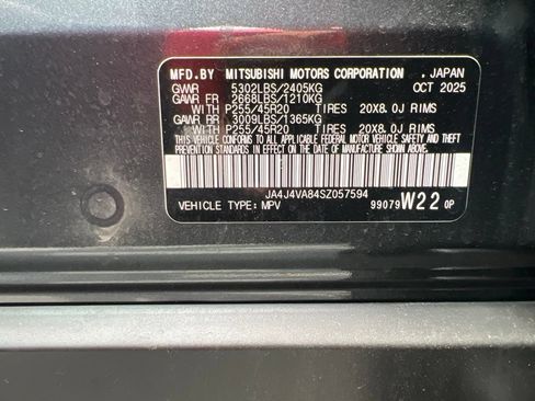 Used 2025 Mitsubishi Outlander SE AWD/4WD image 4