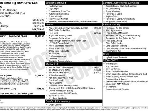 Used 2025 RAM 1500 Big Horn AWD/4WD image 20