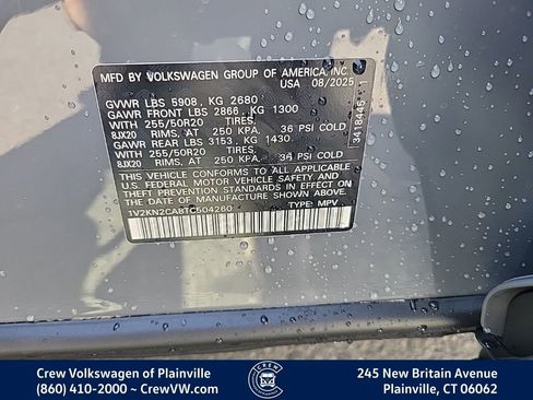 New 2026 Volkswagen Atlas SE image 23