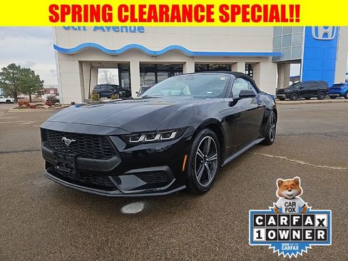 Used 2024 Ford Mustang Convertible RWD image 1