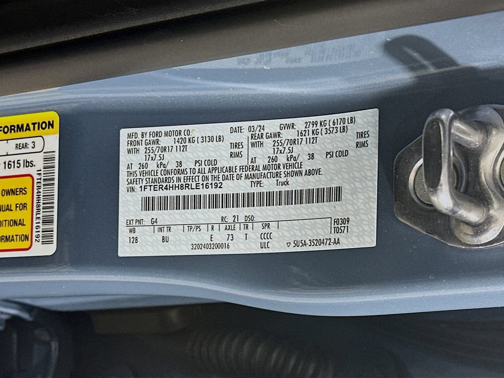 Used 2024 Ford Ranger XLT AWD/4WD image 36