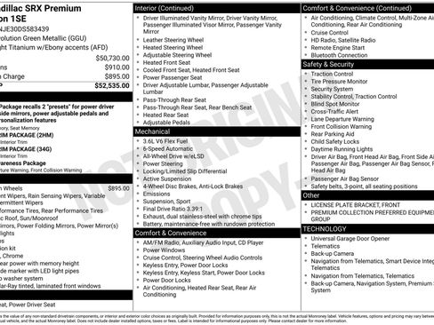 Used 2013 Cadillac SRX Premium image 1