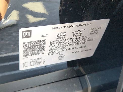 New 2026 GMC Yukon Denali w/ Sun & Power Step Package AWD/4WD image 18