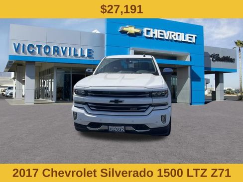 Used 2017 Chevrolet Silverado 1500 LTZ Z71 w/ LTZ Plus Package AWD/4WD image 2