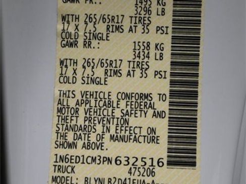 Used 2023 Nissan Frontier SV w/ Technology Package image 43