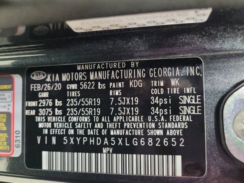 Used 2020 Kia Sorento EX AWD/4WD image 33