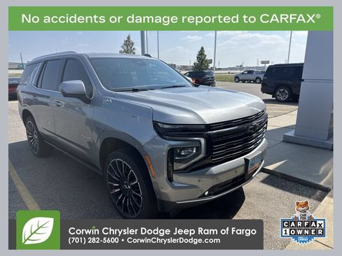 Used 2025 Chevrolet Tahoe High Country AWD/4WD image 1