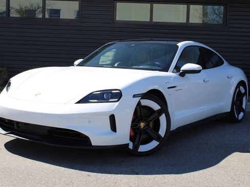 Used 2025 Porsche Taycan 4S AWD/4WD image 1