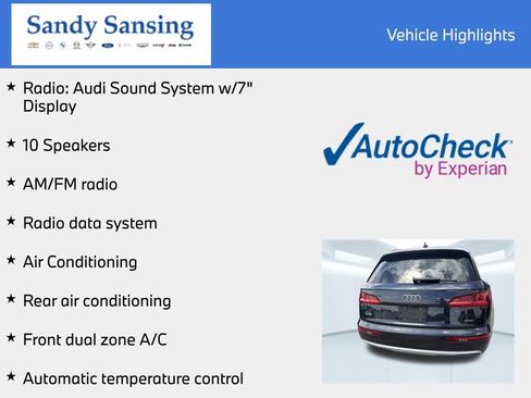 Used 2019 Audi Q5 2.0T Premium Plus w/ Premium Plus Package AWD/4WD image 7