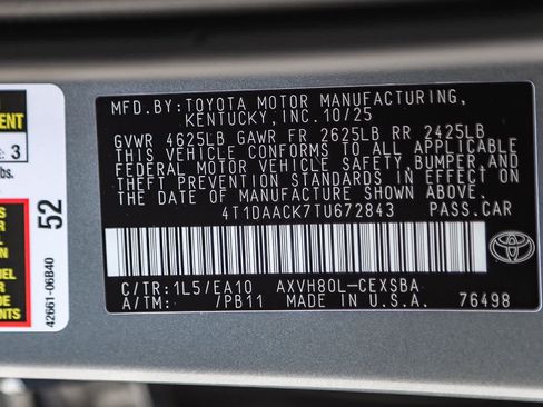 Used 2026 Toyota Camry SE image 27