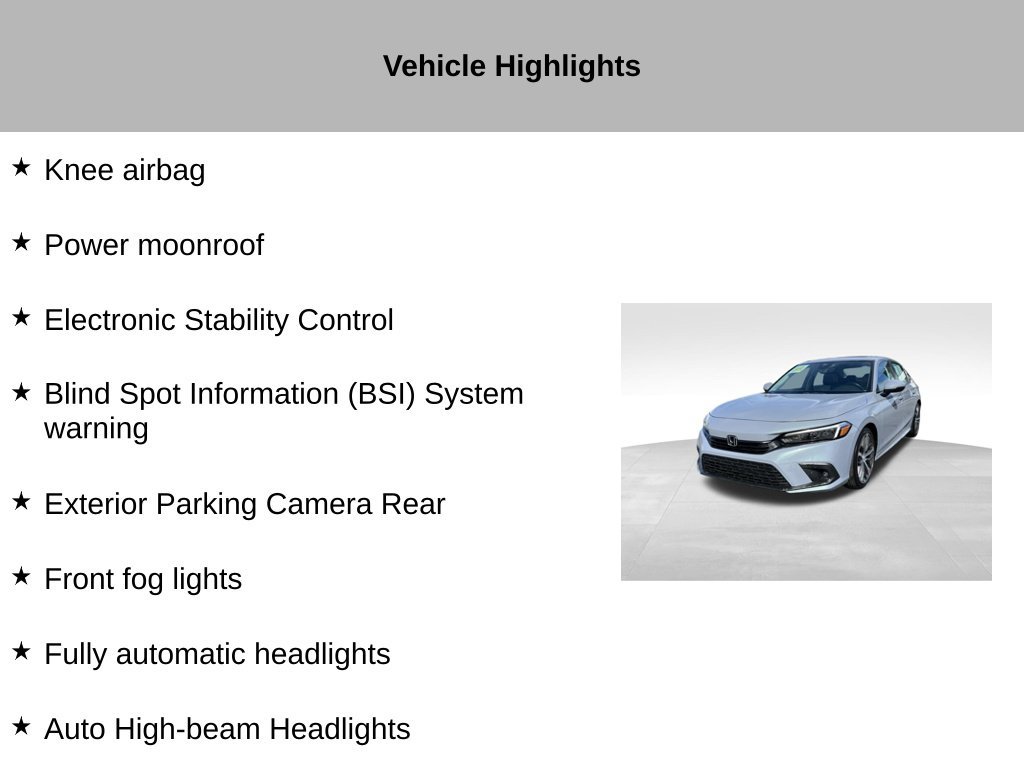 Used 2024 Honda Civic Touring image 45