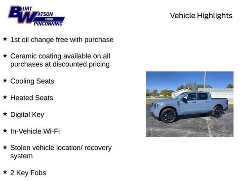 New 2025 Ford Maverick Lariat w/ Black Appearance Package AWD/4WD image 9