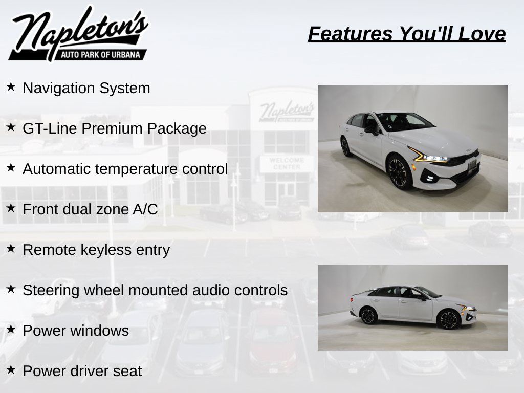 Used 2024 Kia K5 GT-Line w/ GT-Line Premium Package FWD image 8
