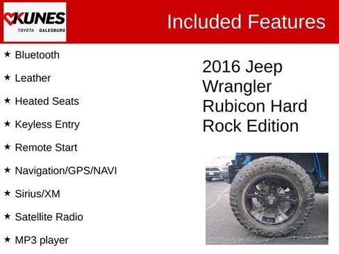 Used 2016 Jeep Wrangler Rubicon image 2