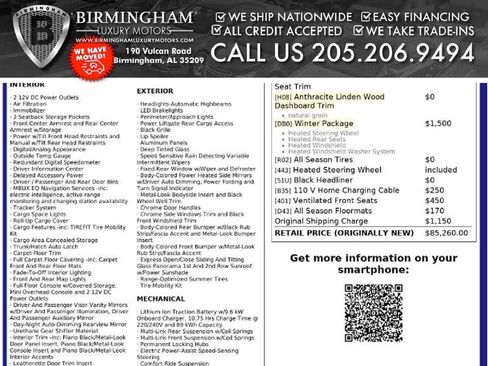 Used 2023 Mercedes-Benz EQE 350+ 4MATIC SUV w/ Winter Package image 2