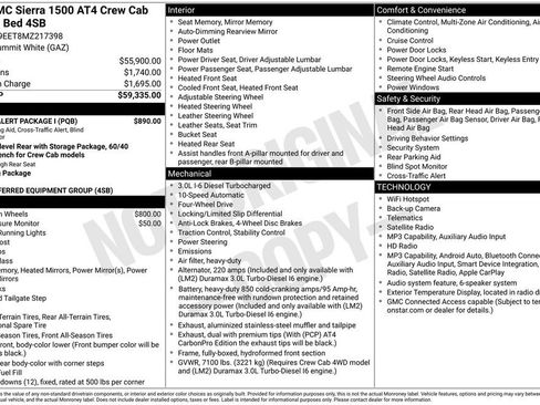 Used 2021 GMC Sierra 1500 AT4 w/ Driver Alert Package I AWD/4WD image 26