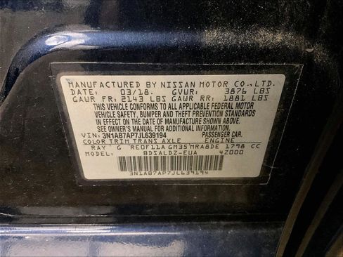 Used 2018 Nissan Sentra SV FWD image 32