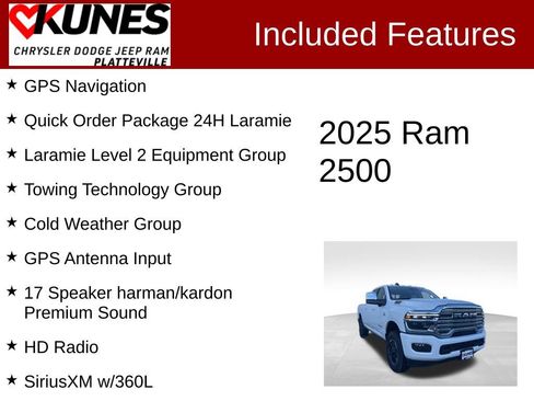 New 2025 RAM 2500 Laramie image 2