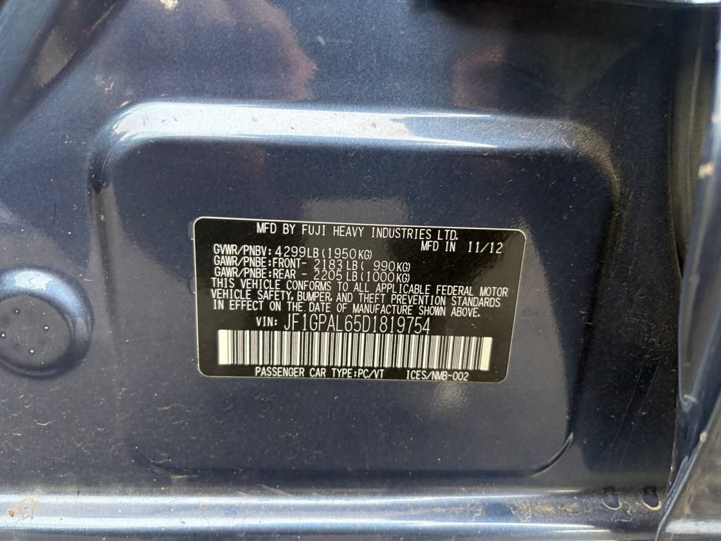 Used 2013 Subaru Impreza 2.0i Sport Premium w/ Popular Pkg 1 AWD/4WD image 25