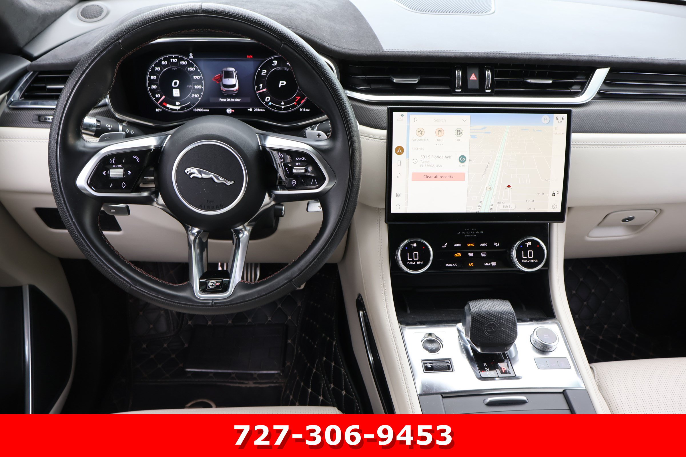 Used 2021 Jaguar F-PACE SVR AWD/4WD image 18